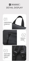 Mochila de Viaje al Aire Libre Unisex Cubierta de Rollo con Estampado Sencillo - details 26