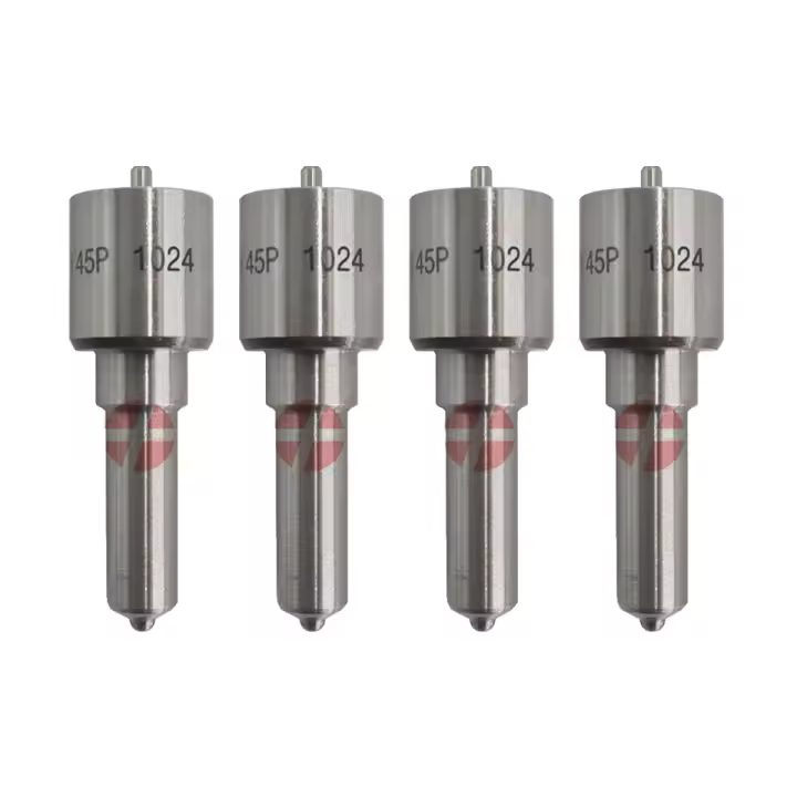 4 piezas Boquilla de inyección de riel DLLA145P1024 de combustible, accesorios para automóviles compatibles con Toyota - 1
