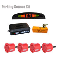 Risingon-Kit de Sensor de estacionamiento LED Universal para coche, pantalla Digital precisa de 4 Radar, alarma de distancia de obstáculos, Kit Parktronic - details 4