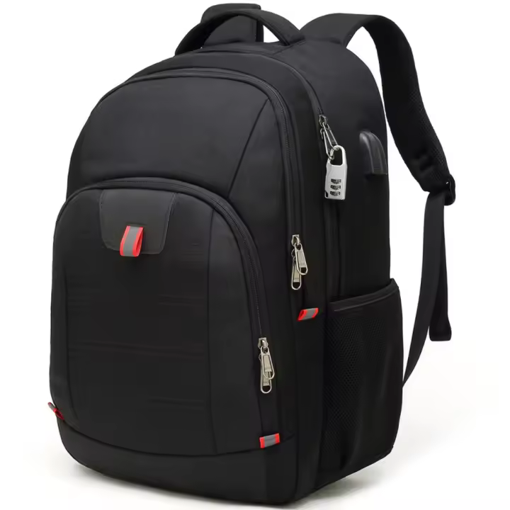 Mochila Antirrobo Para Viaje De Negocios, Bolsa Impermeable Para Ordenador, Mochila De Gran Capacidad Para Exteriores M - 1