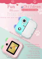 Cámara Digital para fotografía de niños, impresión instantánea, Mini impresora térmica, Video, juguetes educativos, regalo - details 0