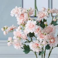 Flor de peonía Artificial de 63cm, rama de flor de peonía de seda elegante de plástico hecha a mano, 5 tenedores, flor falsa, decoración para el hogar y el jardín - details 11