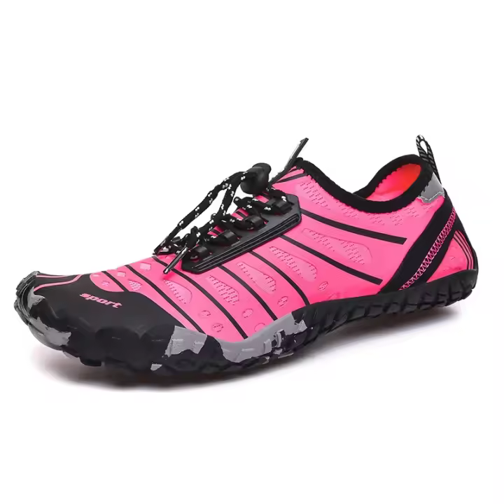 Zapatos tácticos de senderismo de malla transpirable para hombres y mujeres, antideslizantes, duraderos, trekking, escalada, aguas arriba, vadear, zapatillas de agua - 1