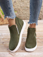 Zapatos informales de cabeza redonda para mujer, Calzado cómodo de fondo plano, a la moda, primavera y otoño, novedad - details 1