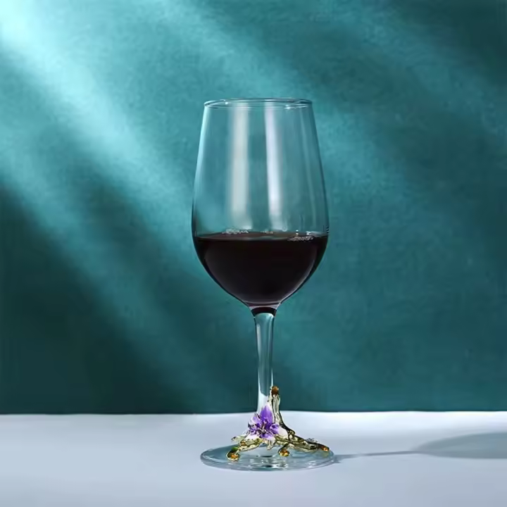 Elegante Jarrón de Vino para el Hogar de 320ML Paquete de Taza de Banquete de Alta Gama - 1