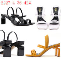 Zapatos de tacón alto con correa elástica y punta cuadrada de moda - details 17