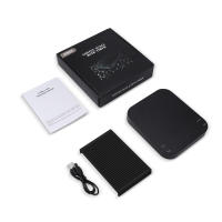ORIA Báscula Digital de Café, Báscula de Cocina Recargable,3Kg/0,1g con Pantalla LED Grande, Temporizador, Resistente al Agua, Tara, g/oz/ml, Báscula Multifuncional de Precisión para Hogar, Hornear - details 7