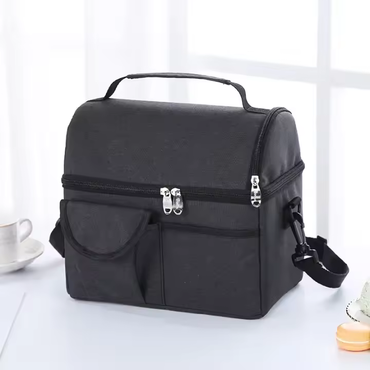 Bolsa de almuerzo reutilizable con aislamiento térmico para hombres y mujeres, multifuncional, 8L, refrigerador y caja de almuerzo para mantener el calor, a prueba de fugas, impermeable - 1