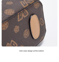 FOXER-Bolso cruzado de cuero sintético para mujer, bandolera con estampado de cubo - details 34