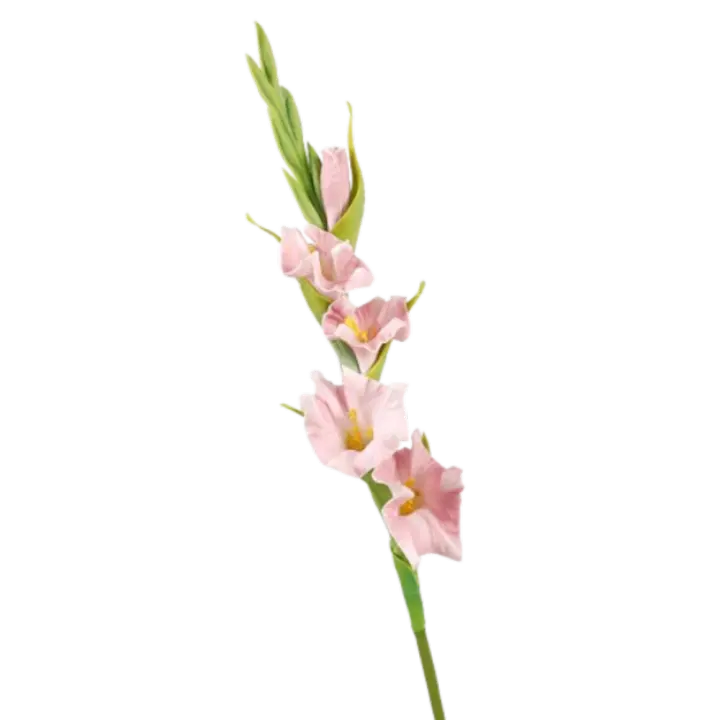 Ramas de gladiolo artificiales de PU, arte Floral, simulación de tacto Real, flor de gladiolo, flores falsas hechas a mano, decoración para el hogar y la Oficina - 1