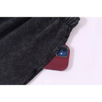 Pantalones Cortos de Logo Bordado de Stone Island Verano Pantalones Deportivos Casuales para Hombres, Cinco Bolsillos, Algodón Desgastado y Tendencia - details 5