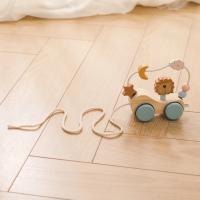 Juguetes Montessori de madera, bloques de animales, estrellas, Luna, tren envolvente, juguete de apilamiento de coordinación - details 23