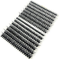 Pestañas Postizas Segregadas Tejidas DIY 40D 60D 80D Y 100D Gruesas Y Rápidas Extensión De Pestañas Material De Algodón Plástico - details 8