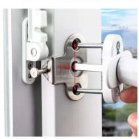 Soporte de límite de seguridad ajustable de cinco posiciones para ventanas infantiles fabricado en acero inoxidable - details 12