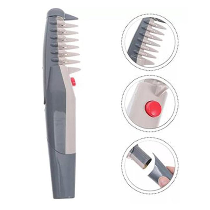 Lifweb Mataway e-Comb Nuevo Peine 2 en 1 para Perros y Gatos (2025) Herramienta Eléctrica para el Cuidado de Mascotas con Afeitadora y Cortadora de Pelo para Todas las Razas Cepillo Deslanador para Perros y Gatos (1 Unidad)