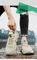 Nuevos zapatos Unisex transpirables antideslizantes de lujo transpirables a la moda zapatos versátiles de ocio para hombres zapatos ligeros y cómodos para caminar - details 9