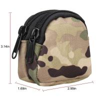 Mini cintura de nailon 1000D para acampar al aire libre, senderismo, Traveg, para hombres y mujeres, monedas, tarjetas, llaves, almacenamiento de dinero, bolsas de seguridad - details 0