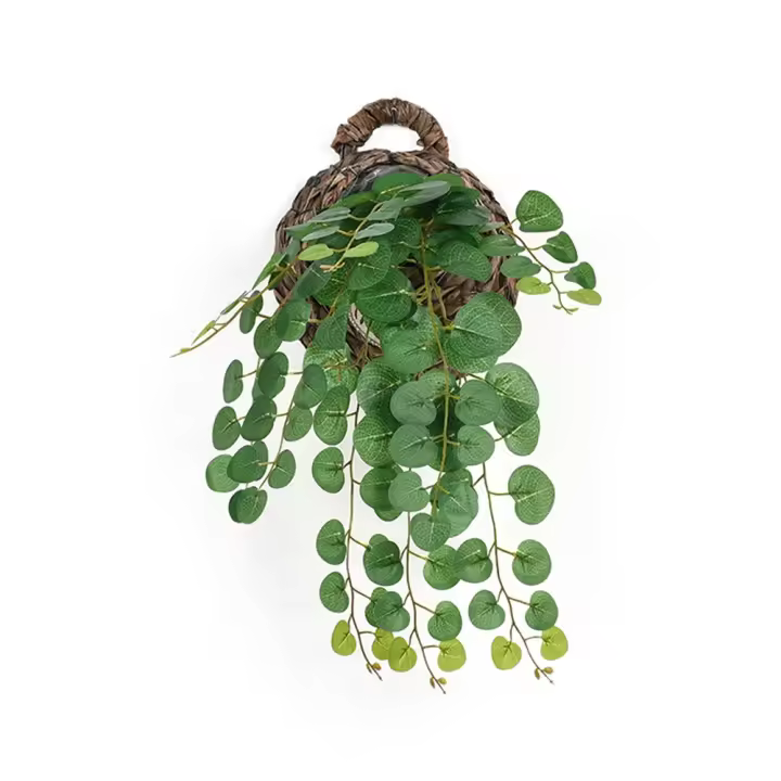 Hojas de plantas artificiales Multicolor creativas, accesorios de begonia realistas verdes DIY, plantas de pared, plantas verdes de imitación para boda - 1