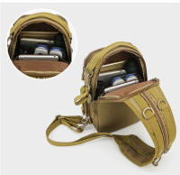 Bolso de pecho multifunción para hombre, bandolera grande para deportes al aire libre, Camping, senderismo, pesca, mochila de hombro - details 3