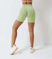 Shorts de Cintura Alta para Mujer en Verano Color Caramelo Ideal para Entrenamiento en Gimnasio y Yoga - details 33
