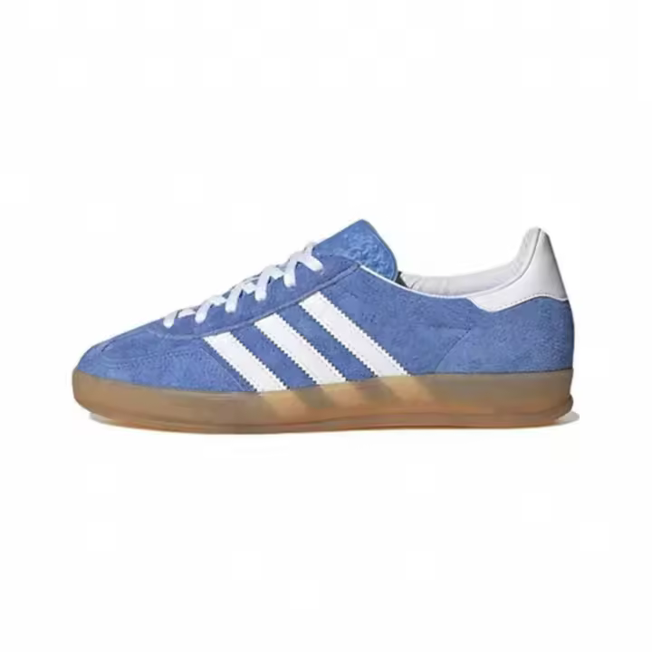 Buroalma Zapatilla gazelle Sneaker Mujer Zapatillas Dexter de tres rayas de cuero genuino 36-45 - 1