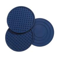 Posavasos antideslizante de protección de mesa de silicona para bebidas, resistente al calor, 3/6 piezas - details 8