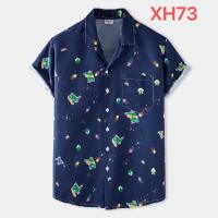 Camisa hawaiana de manga corta para hombre, camisa con estampado completo de flores para playa, novedad de 2024 - details 11
