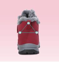Botas de invierno para hombre y mujer, zapatillas impermeables de cuero Pu, zapatos informales de escalada para hombre, Botas de senderismo al aire libre Unisex, envío rápido - details 15
