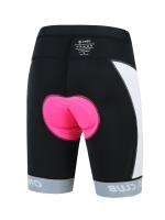 Pantalones cortos de ciclismo ONEO para mujer - Cintura alta, asiento absorbente de impactos, acolchado de silicona 3D, nailon/spandex transpirable, diseño de bloques de color para montar al aire libre, pantalones cortos de ciclista - details 10