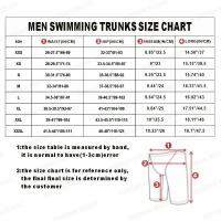 2024 hombres traje de baño pantalones cortos entrenamiento bañadores verano playa apretado secado rápido natación Jammer correr deportes surf traje de baño pantalones - details 1