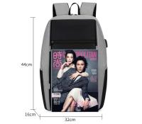 Mochila escolar de gran capacidad para hombre y mujer, bolsa de ordenador de negocios, carga USB, bolsa de ordenador - details 10