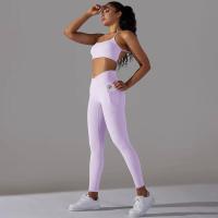 Conjunto de Yoga para Mujeres Sports Bra con Bolsillos, Leggings de Levantamiento de Glúteos, Zapatillas de Correr - details 19