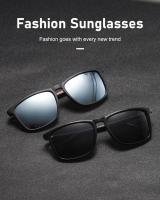 Gafas de sol para conducir al aire libre, gafas de sol cuadradas populares con montura grande, gafas polarizadas clásicas, gafas de pesca para hombres y mujeres - details 14