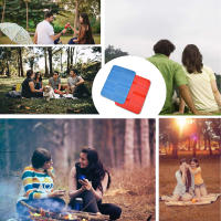 Colchoneta de espuma plegable para actividades al aire libre, 2 piezas, con 2 bolsas de almacenamiento - details 1