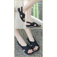 Sandalias dulces de verano para mujer, zapatos de suela gruesa de gran tamaño, informales, transpirables, cómodos, a la moda, sandalias de playa - details 13