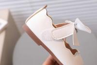 Zapatillas de Niña de Color Sólido con Lazo de Punto Zapatos Suaves para Primeros Pasos - details 11