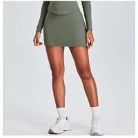 Falda deportiva de yoga con corte en A, pantalones cortos, ropa deportiva de tenis de golf ajustada para mujer - details 2