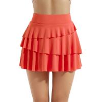 Faldas de tenis plisadas con 2 bolsillos para mujer, falda atlética de golf con control de barriga y volantes, de secado rápido con pantalones cortos, faldas en capas para entrenamiento - details 13