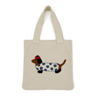 Bolso de mano tejido con perro salchicha, bolso de hombro - details 0