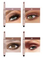 Juego de 12 barras de sombra de ojos en crema de piezas, resistente al agua, lápices plateados de alta pigmentación - details 8