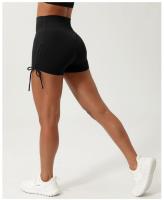 Pantalones Cortos de Yoga con V-Shape Hip Lifting Secado Rápido Diseño de Cordón - details 10