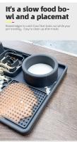 Alimentador Tr triturador para Perros 3 en 1 con Ventosas Alivio del Anxiedad en Baño de Mascotas - details 4