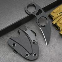 Cuchillo De Acero Inoxidable Para Exteriores Pequeño Y Portátil Multiusos Colgante En Cuello Para Camping Y Sobrevivencia Con Cadena De Herramientas - details 2