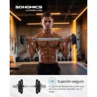 Mancuernas Ajustables de Hierro Fundido Barra Adicional Entrenamiento de Fitness - details 1