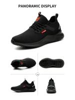 Zapatillas de Seguridad para el Trabajo Anti-Perforación con Punta de Acero a Prueba de Golpes Ligeras Transpirables para Hombres y Mujeres Tulldent - details 7
