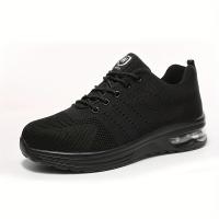 Zapatos de seguridad con cordones para hombre, calzado de trabajo, duradero, a prueba de perforaciones, Unisex - details 2