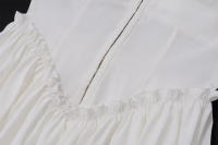 BUNO-vestidos elegantes de verano para mujer, novedad de 2024, vestidos de fiesta blancos, vestido corto acampanado de corte A para vacaciones - details 13