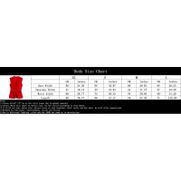 OUWU- Traje de oficina elegante para mujer, chaleco rojo, blazer con cuello en V, fajas sin mangas, blazer de cintura alta, pantalones de pierna ancha, moda 2025, conjuntos de verano - details 0