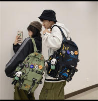 Mochila escolar para niños y jóvenes estudiantes universitarios de alto rendimiento con gran capacidad hecho de nylon tipo mochila camuflaje para viajes - details 5