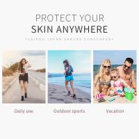 Spf50 Sakura loción de protección solar loción de aislamiento crema Sakura productos hidratantes para el cuidado de la piel Protector UV Protector UV cuidado de la piel - details 2